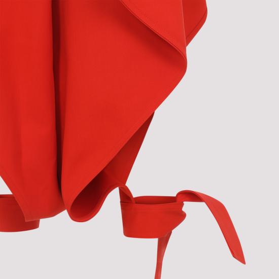 26SS 알라이아 숏팬츠 AA9P1364W112C 319 RED - ALAIA