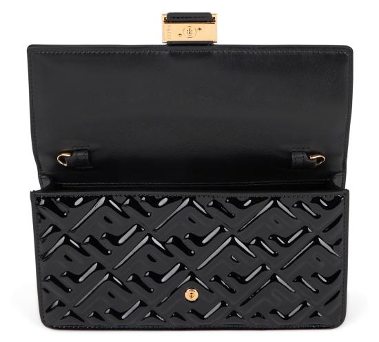 26SS 펜디 바게트 체인 지갑 8M0498AW5OF0KUR black - FENDI