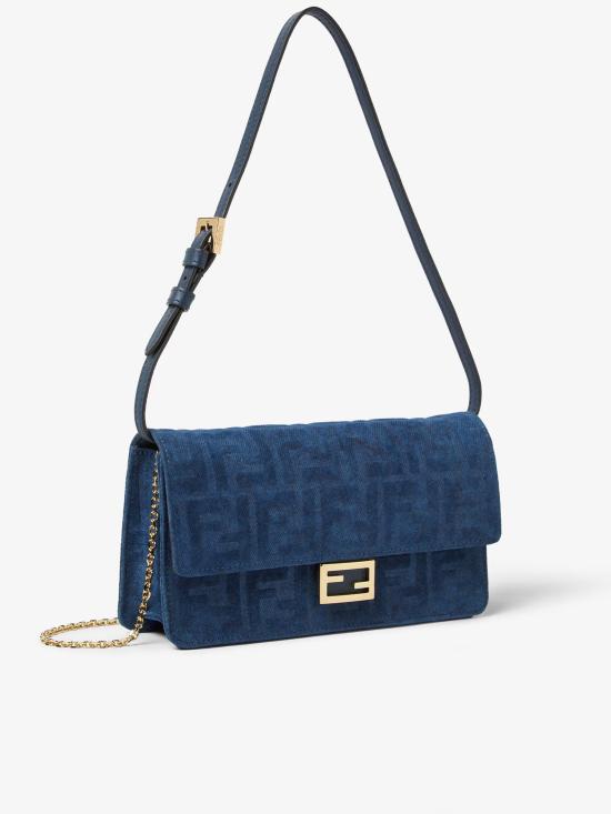 26SS 펜디 숄더백 8M0498AW5HF1UJW Denim - FENDI