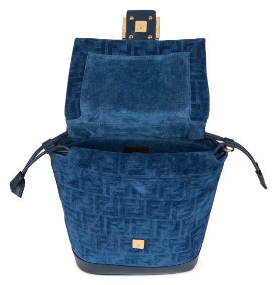 26SS 펜디 FF 데님 백팩 8BZ057AWDVF1UJW blue - FENDI