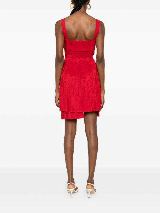 26SS 펜디 미디 원피스 FDD557A3MW F1W0B RED - FENDI