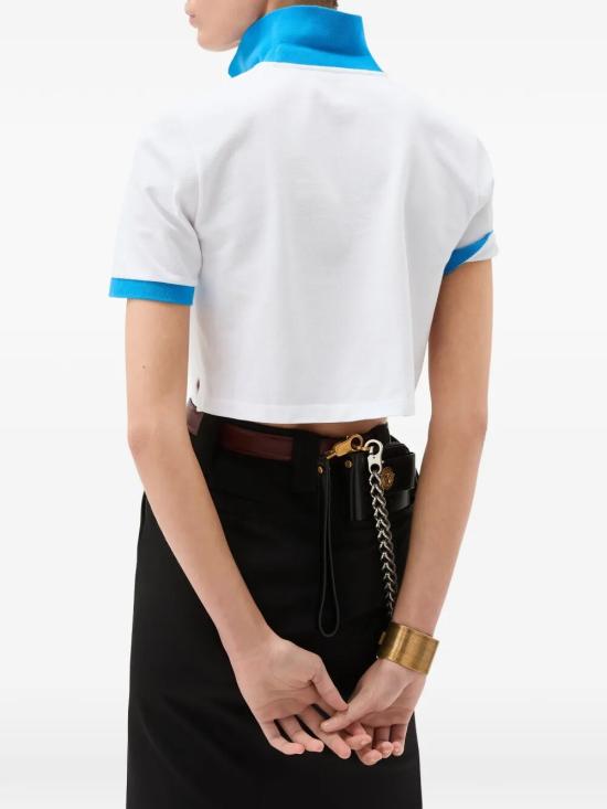 26SS 베르사체 반팔 티셔츠 10242351A17681 2W9H0 WHITE - VERSACE