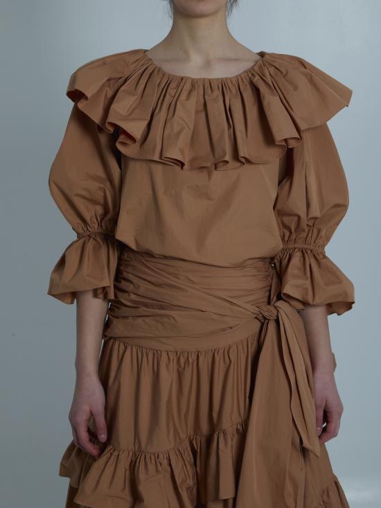 26SS 끌로에 반팔 티셔츠 CH26UH101144 26U BROWN - CHLOE