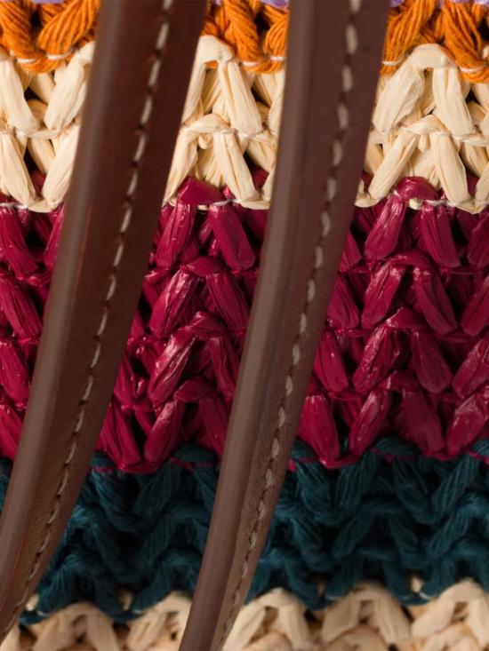 26SS 미우미우 라피아 우븐 토트백 5BG2282DO3 F05DN NUDE NEUTRALS - MIU MIU