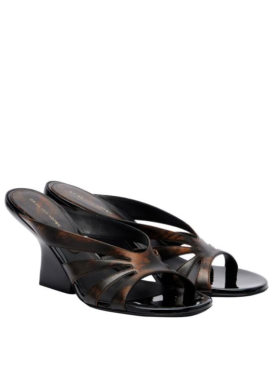 26SS 드리스 반 노튼 뮬/슬리퍼 0117990107 712 BROWN - DRIES VAN NOTEN