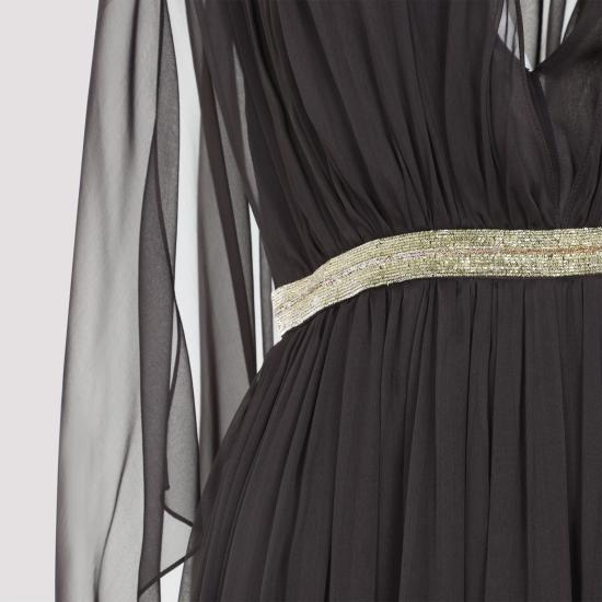 26SS 알베르타 페레티 미디 원피스 A04640115 1103 BROWN - ALBERTA FERRETTI