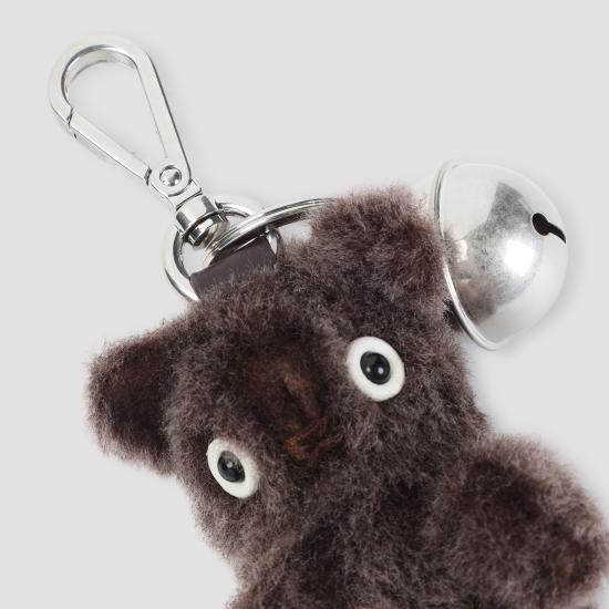 26SS 아크네 스튜디오 키링 C80236ADN BROWN - ACNE STUDIOS