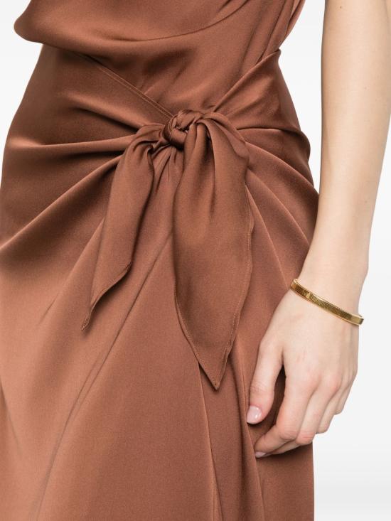 26SS 실크95파이브 롱 스커트 26065FRENCHTIEN92 MARRONE CHIARO - SILK95FIVE