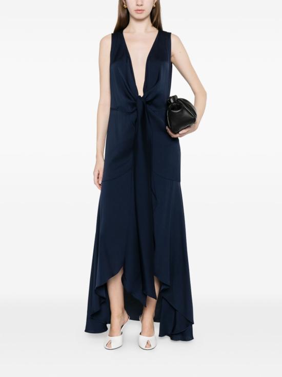 26SS 실크95파이브 미디 원피스 24080SHANGRIN03 BLUE - SILK95FIVE