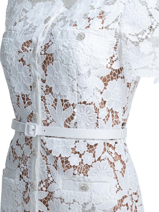 26SS 셀프 포트레이트 미디 원피스 SS26096MWWHITE - SELF PORTRAIT