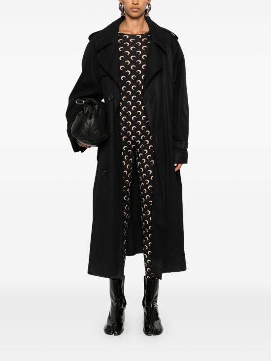 26SS 마린세르 미디 원피스 WJS002ACJER0001IT99 BLACK - MARINE SERRE