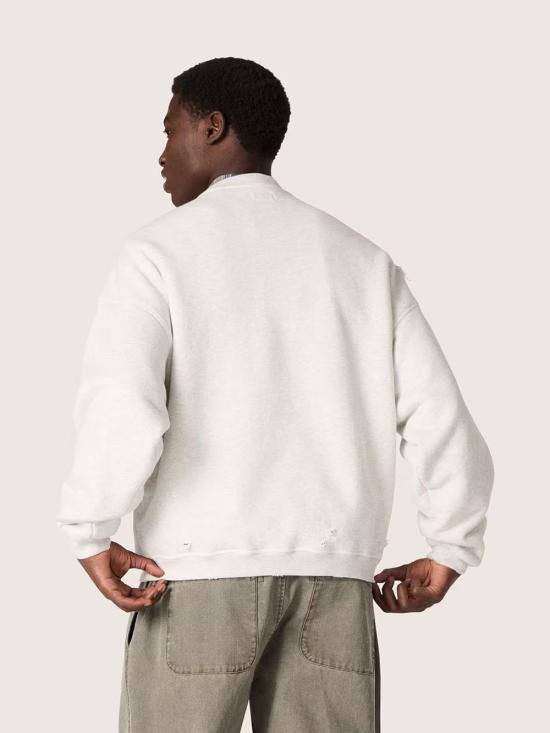 26SS 골든구스 스웨터 GUP02711P00241260665 LIGHT GREY - GOLDEN GOOSE