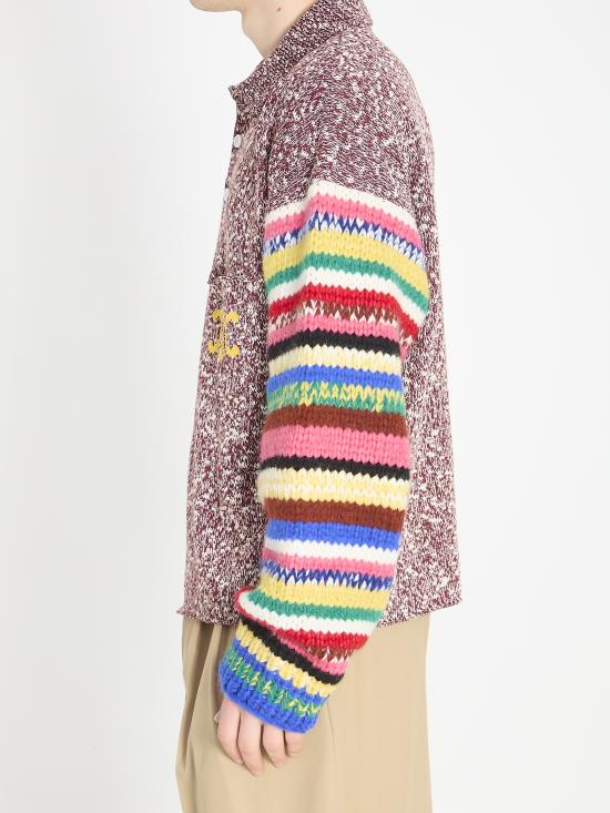 26SS 셀린느 물리네 코튼 폴로 스웨터 RY0QE0X94 GDU4 MULTICOLOUR - CELINE