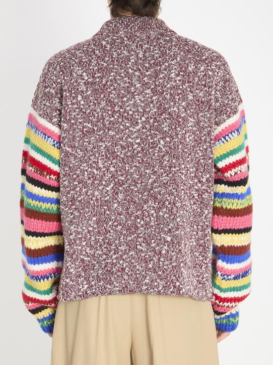 26SS 셀린느 물리네 코튼 폴로 스웨터 RY0QE0X94 GDU4 MULTICOLOUR - CELINE