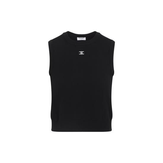 26SS 셀린느 탑 파인 울 RX0I70100 38NO BLACK