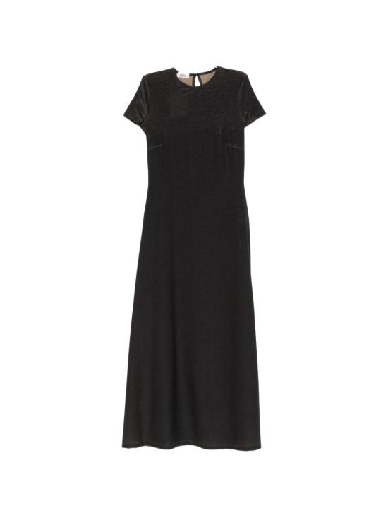 26SS 시위 미디 원피스 376LLISOS01 BLACK