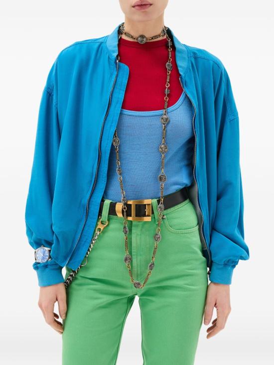 26SS 베르사체 민소매 티셔츠 10236981A175481V440 CLEAR BLUE - VERSACE