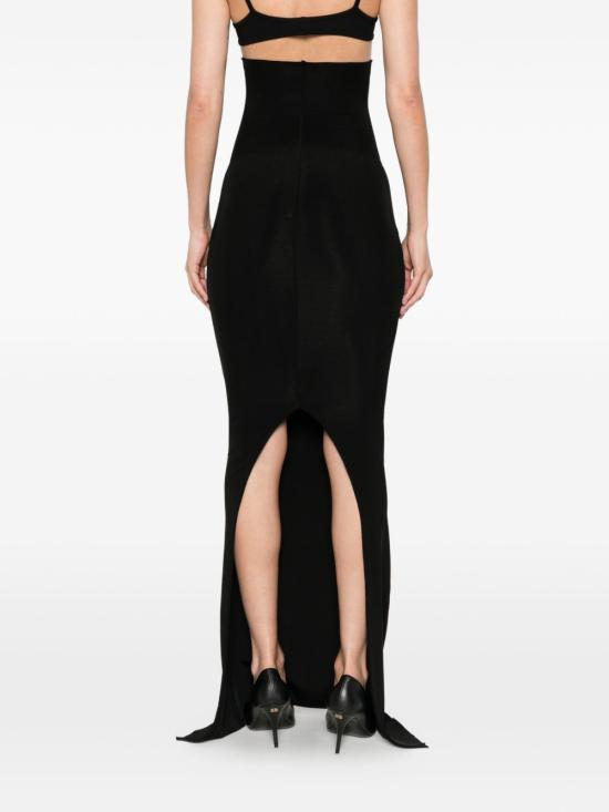 26SS 릭 오웬스 롱 원피스 RO01F6369JSV09 BLACK - RICK OWENS