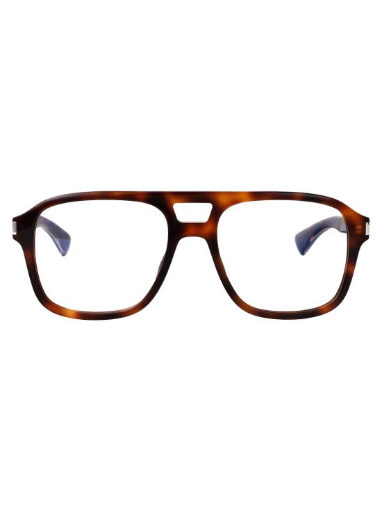 26SS 생로랑 안경 SL 881 OPT 003 HAVANA CRYSTAL TRANSPARENT