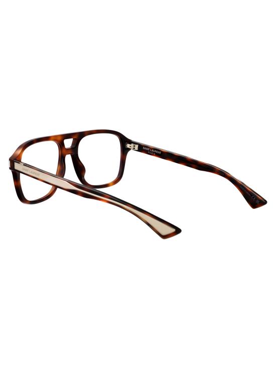26SS 생로랑 안경 SL 881 OPT 003 HAVANA CRYSTAL TRANSPARENT - SAINT LAURENT