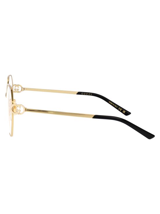26SS 구찌 안경 GG2048O 002 GOLD GOLD TRANSPARENT - GUCCI