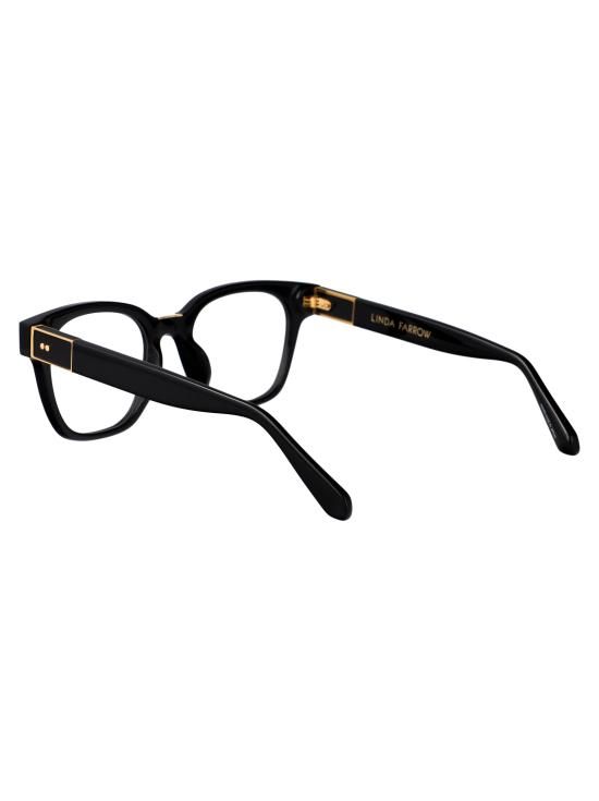 26SS 린다페로우 안경 LFL1481C1OPT C1 BLACK YELLOWGOLD OPTICAL - LINDA FARROW