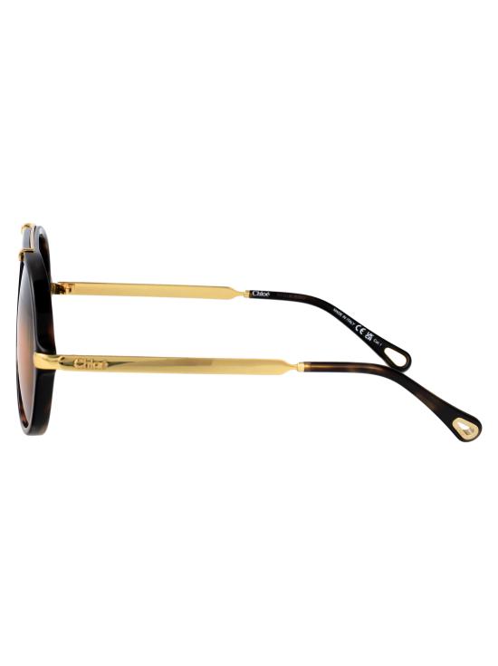 26SS 끌로에 선글라스 CH0357S 003 HAVANA GOLD YELLOW - CHLOE