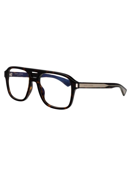 26SS 생로랑 안경 SL 881 OPT 002 HAVANA CRYSTAL TRANSPARENT - SAINT LAURENT