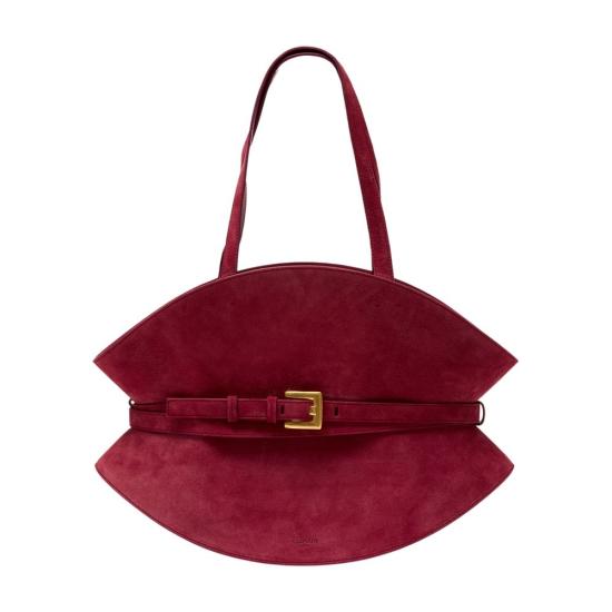 26SS 발망 숄더백 GN0DQ023LSDD3AW RED