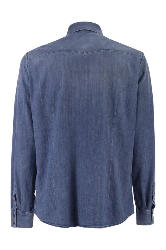 26SS 페세리코 긴팔 셔츠 R56050L9604292 962 MEDIUM DENIM - PESERICO