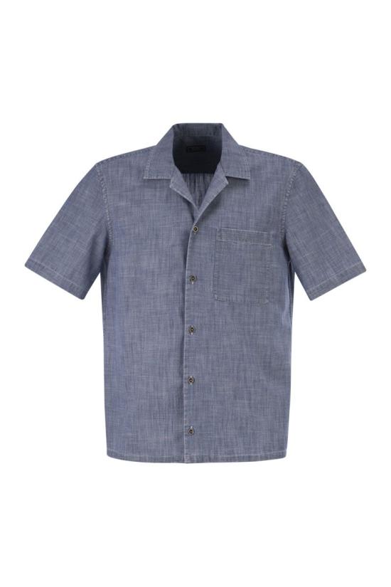 26SS 페세리코 긴팔 셔츠 R56049L9805558 962 BLUE