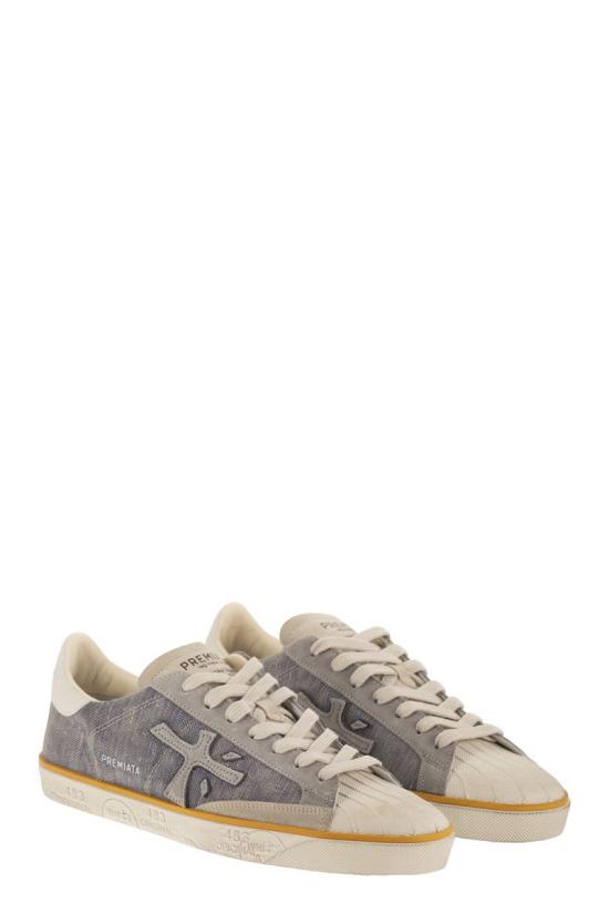 26SS 프리미아타 스티븐 로우 스니커즈 STEVEN 8050 GREY - PREMIATA