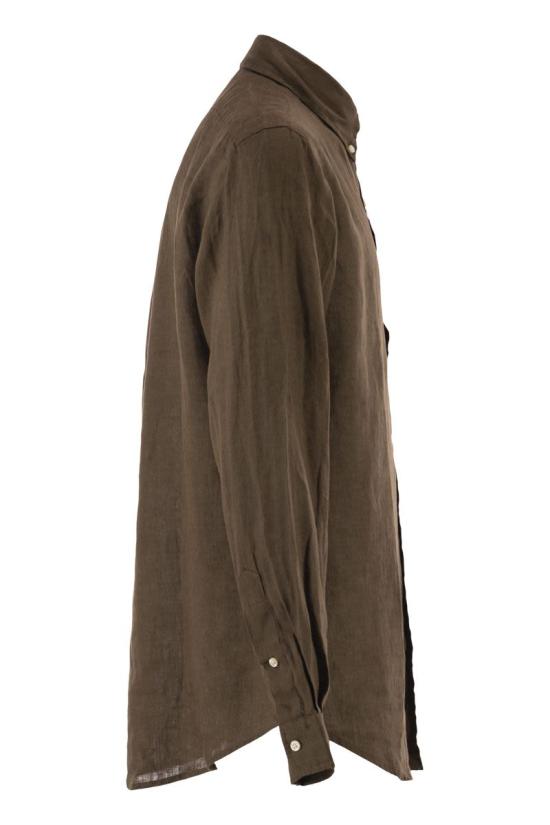 26SS 폴로 랄프로렌 긴팔 셔츠 710966294 514 DARK BROWN - POLO RALPH LAUREN