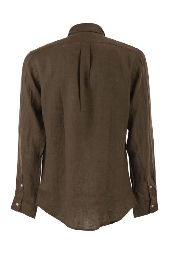 26SS 폴로 랄프로렌 긴팔 셔츠 710966294 514 DARK BROWN - POLO RALPH LAUREN