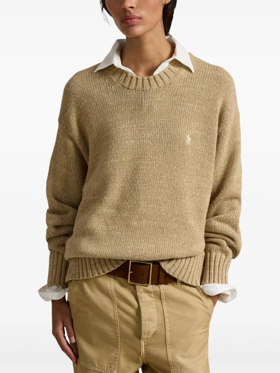 26SS 폴로 랄프로렌 스웨터 211A96252 001 BEIGE - POLO RALPH LAUREN