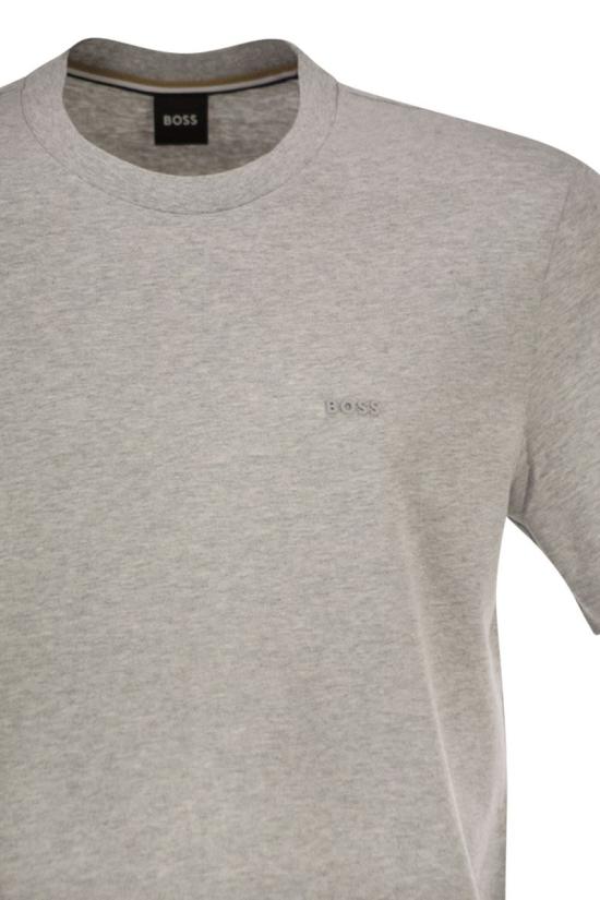  보스 반팔 티셔츠 5046834710241525 072 LIGHT GREY - BOSS