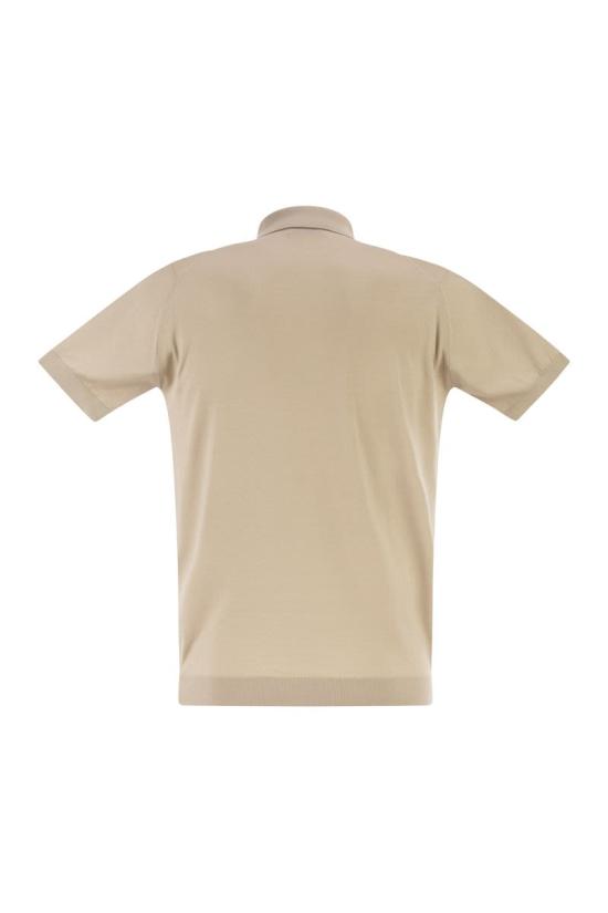 26SS 존스메들리 에이드리안 폴로 셔츠 ADRIAN ALMOND BEIGE - JOHN SMEDLEY
