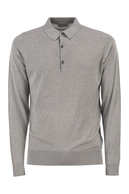 26SS 존스메들리 폴로 티셔츠 BRADWELL SILVER LIGHT GREY