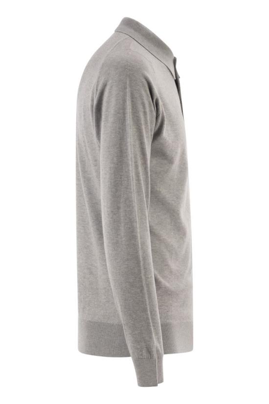 26SS 존스메들리 폴로 티셔츠 BRADWELL SILVER LIGHT GREY - JOHN SMEDLEY