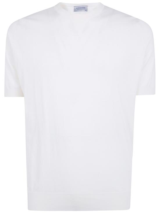 26SS 존스메들리 반팔 티셔츠 KEMPTON STARCH NATURAL - JOHN SMEDLEY