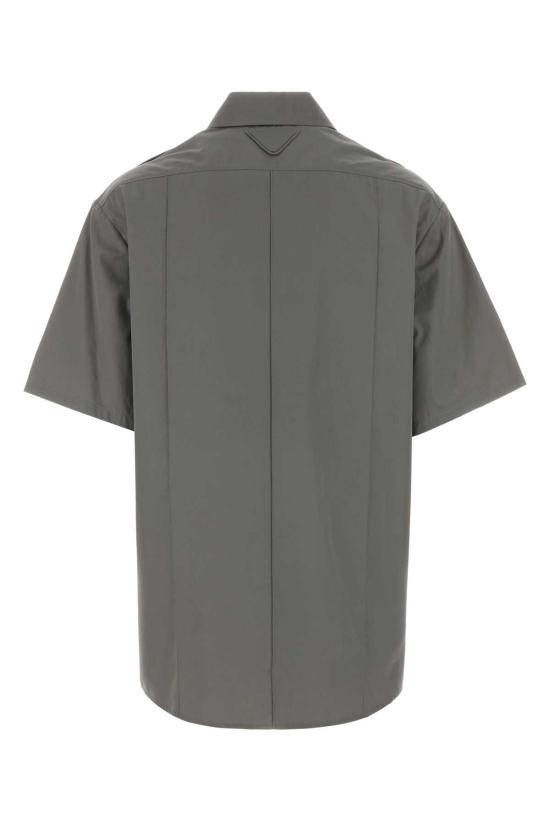 26SS 프라다 셔츠 P411JSOOO1XV2 F0D65 GREY - PRADA
