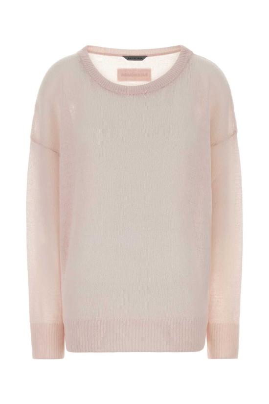 26SS 발렌시아가 스웨터 870687T4152 5000 PINK