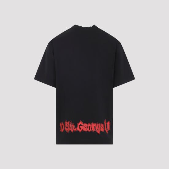 26SS 발렌시아가 반팔 티셔츠 764235TUVD5 1000 BLACK - BALENCIAGA