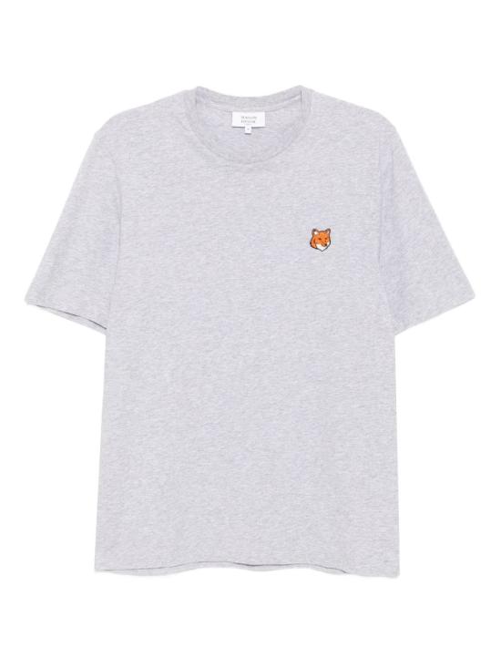 26SS 메종키츠네 폭스 헤드 레귤러 티셔츠 PM00107KJ7026 H120 GREY
