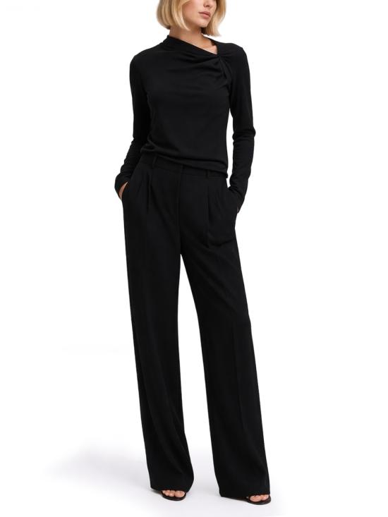 26SS 띠어리 긴팔 티셔츠 P1024504 001 BLACK - THEORY