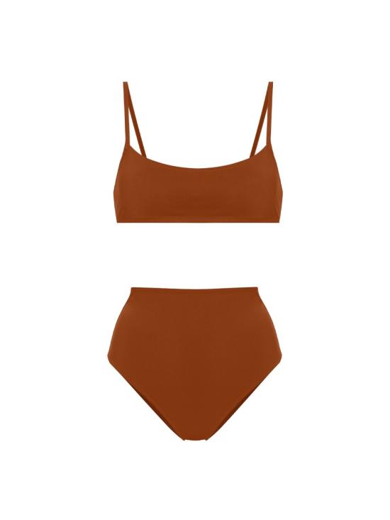  리도 비키니 수영복 UNDICIHW TERRACOTTA BROWN