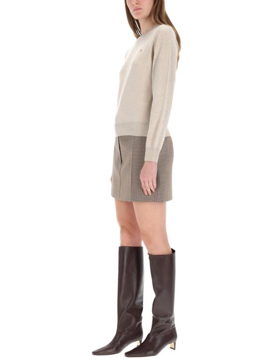 26SS 메종키츠네 베이비 폭스 메리노 레귤러 점퍼 PW00801KT1181 H218 BEIGE - MAISON KITSUNE