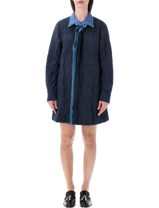 26SS 로에베 미디 원피스 S540Y09XVW 4746 NAVY MULTICOLOR