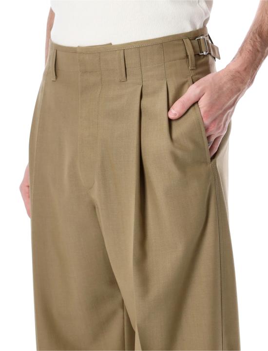 26SS 르메르 스트레이트 팬츠 PA1294LF414 GR657 HAY GREEN - LEMAIRE