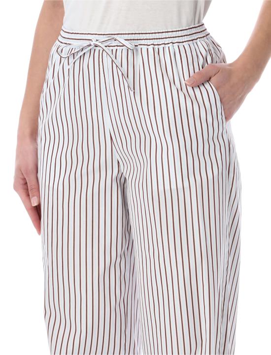 26SS 루루 스트레이트 팬츠 CISCO DARKREDL DARK RED LIGHT BLUE - LOULOU